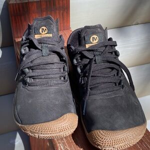 Merrell Vapor Glove 3 Luna Black Barefoot Running Shoes Women’s Size 8.5